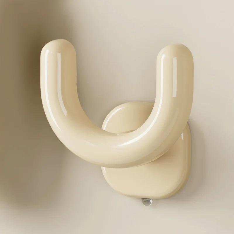 

Bathroom Suction Cup Slipper Holder Non Perforated Toilet Toilet Drain Hanger Living Room Storage Hook Storage Rack DoubleHeaded