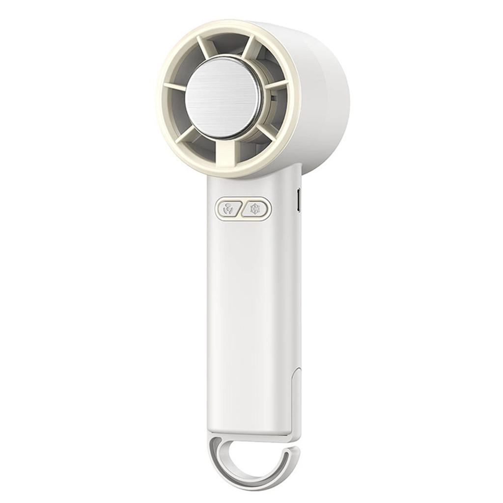 Strong Wind Power Handheld Ice Pack Fan With Turbofan Blades Semiconductor Refrigeration Fan USB
