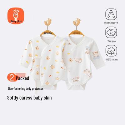 Newborn Cotton Long-Sleeve Bodysuit 2-Pack