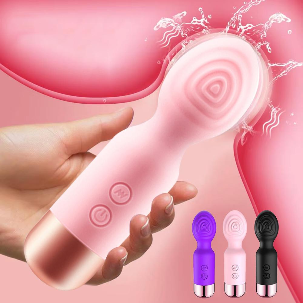 AV Vibrator for Female G Spot Vibration Vagina Anal Clitoris Stimulator Dildo Vibrator Adult Sex Toys for Women Masturbation