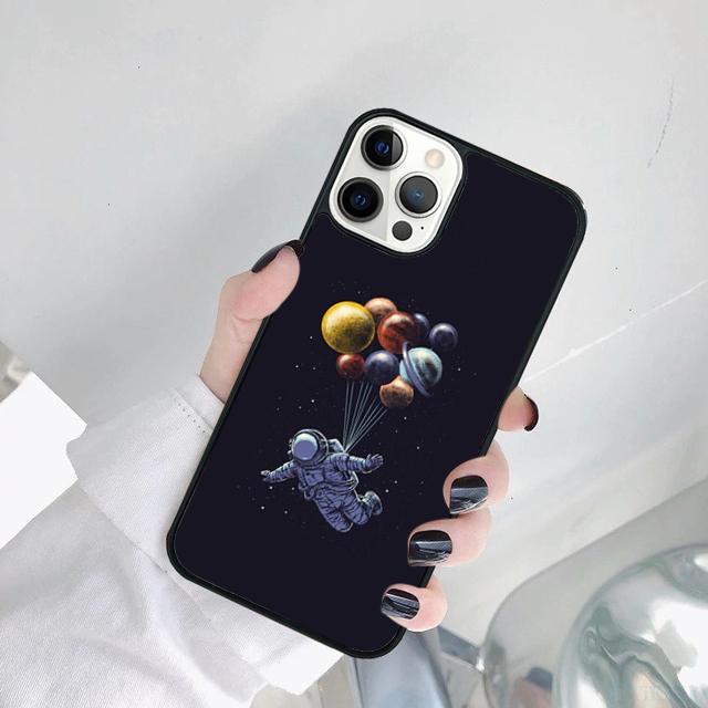 Outer Space Phone Case Cover For iPhone 17 Air 15 Pro MAX 16 Plus 14 12 11 13 coque