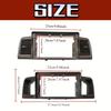 2 Din Car radio 9'' Face Frame Fit For Corolla E120 e 120 BYD F32007-2011 Dashboard Fascia Stereo Panel Dash Car Fascia Frame