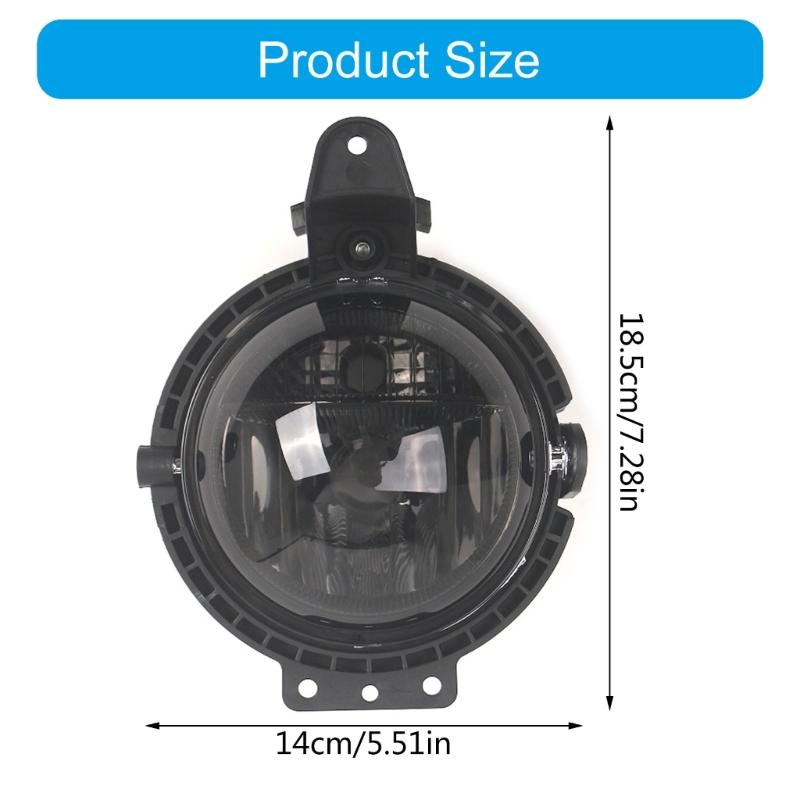 Front Bumper Fog Light Cover Protective Housing Case For R55 R56 R57 R58 R59 63172751295 51112751295 Easy Installation