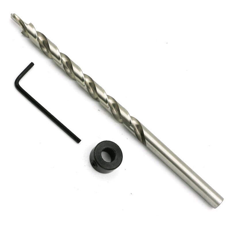 

1 шт. Ступенчатые сверла с конической резьбой, направляющая для кондуктора для карманных отверстий, ручные инструменты, набор с круглым шестигранным хвостовиком, рукоятка Round Shank 9.5mm