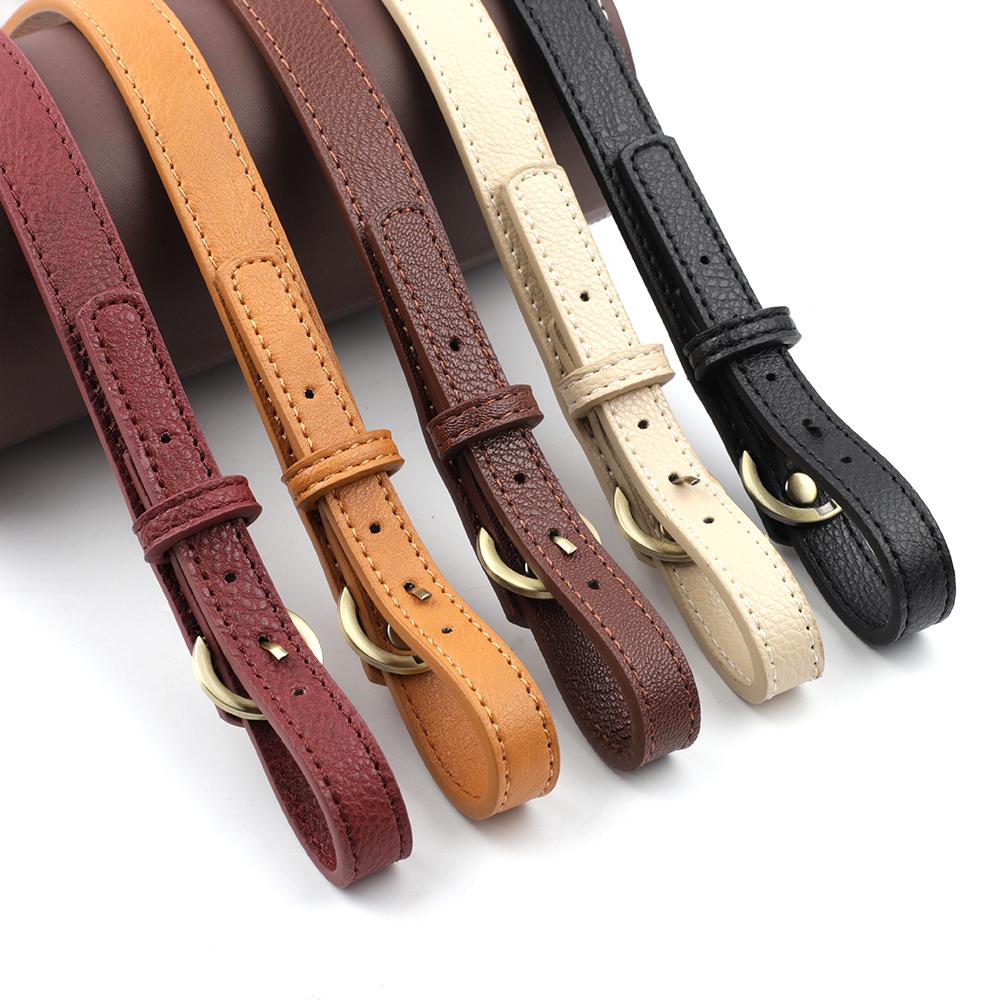 2pcs 78cmm PU Leather Replacement Bag Handles Shoulder Straps Adjustable Purse Strap for Women DIY Handbag Belt Accessories