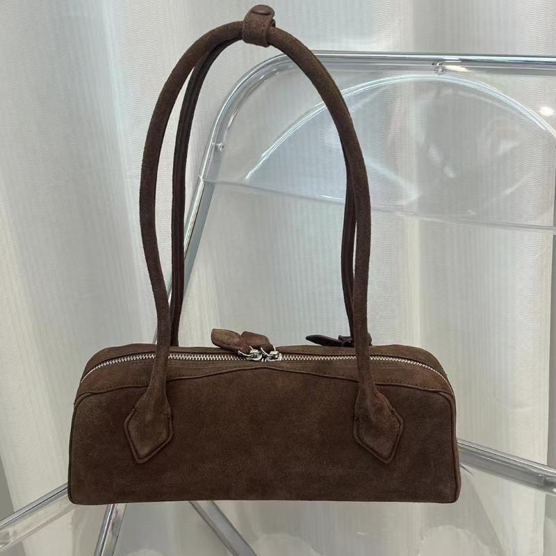 Модный нишевый дизайн, высококлассная сумка-багет подмышку, кожаная сумка через плечо 33cm