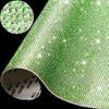 5 Hojas Brillantes Pegatinas de Diamantes de Pedrería de Cristal Autoadhesivas 2 mm Gemas Brillantes Manualidades DIY Decoración para Coche Teléfono Suministros de Costura
