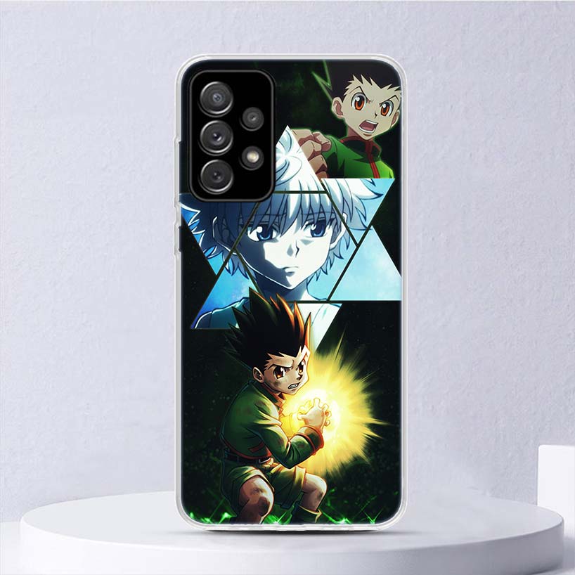 Custodia Morbida Anime Hunter X Hunter Per Samsung Galaxy A52 A53 A32 A22 A12 5G Cover Telefono A33 A23 A13 A72 A73 A02S A03S A42 Coque Sh