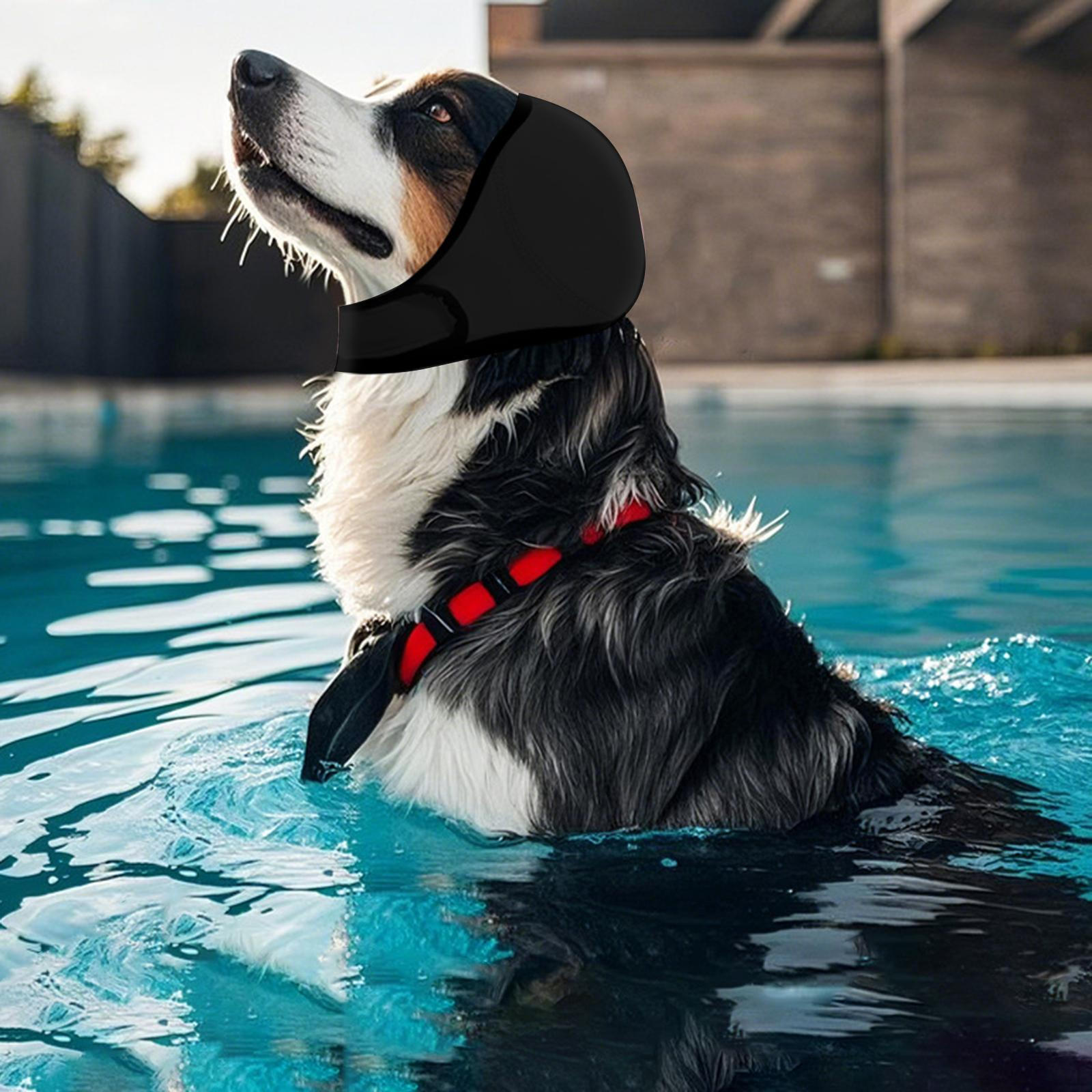 

Чехол Защита слуха Обертывание уха Ударопрочный Для плавания Ванны Шапочка для плавания Звукоизолирующие наушники для бодрствования M Gray