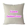 Personalized your image here printed custom cushion cover Wedding gifts Pets Personal Photos home decorative pillow case 45x45cm