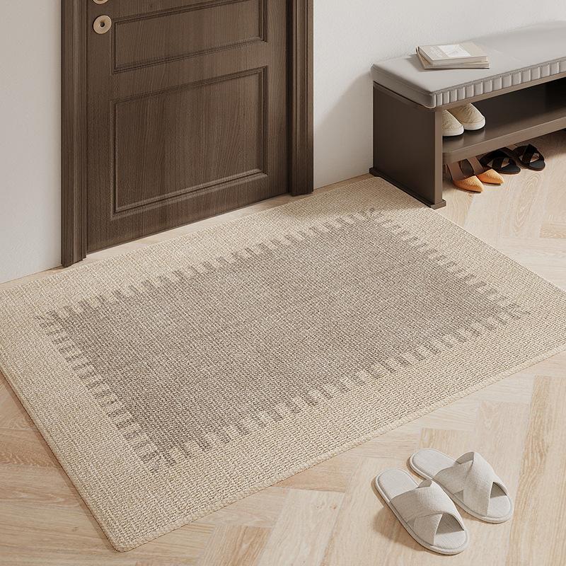 Entrance Door Mat Household Door Mat Anti Slip and Dirt Resistant Entrance Foyer Carpet