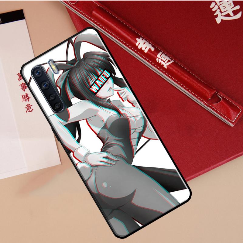 Anime Waifu Girl Case For Oppo A78 A38 A80 A60 A40 A18 A98 A58 A96 A76 A16 A94 A74 A54 A15 A17 A57 A77 A5 Pro