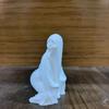 3D Printed Ghost Statues with Large Buttocks, Halloween Witch Ghost Ornaments, Home Decorations, Halloween Party Decorations