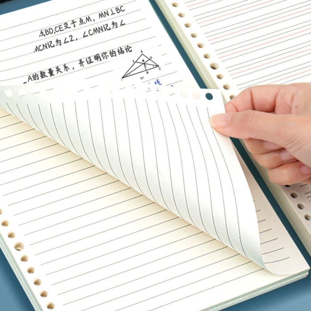 Detachable Binder Notepad Three Styles Inner Pages Writing Memo Pad Diary Book School Office