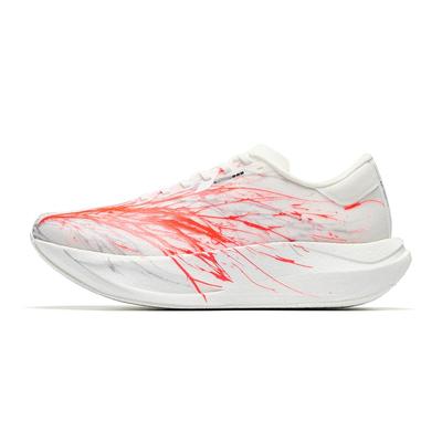 Zone 2 Fréquence Cardiaque SE Chaussures de Course Hommes Basse Top Blanc Papyrus/Rouge Foncé Vif Néon 912645529-9
