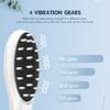 Portable Electric Head Massage Comb Infrared Hair Growth Comb Scalp Applicator Essential Oil Liquid Guide Comb Head Care Tools