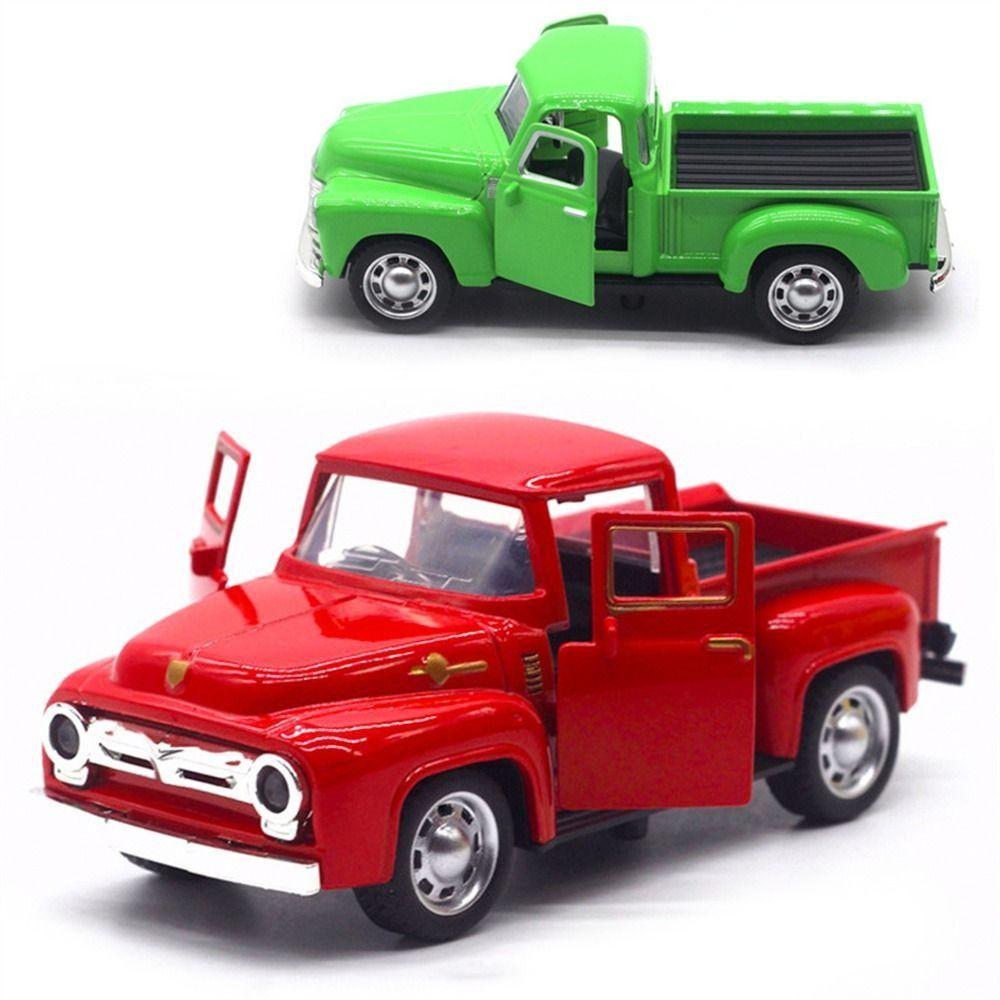 

Zinc Zinc Alloy Classic Pickup Car Simulation Truck Model Home Office Decor Car Play Toy Gift for Boy світло-синій колір