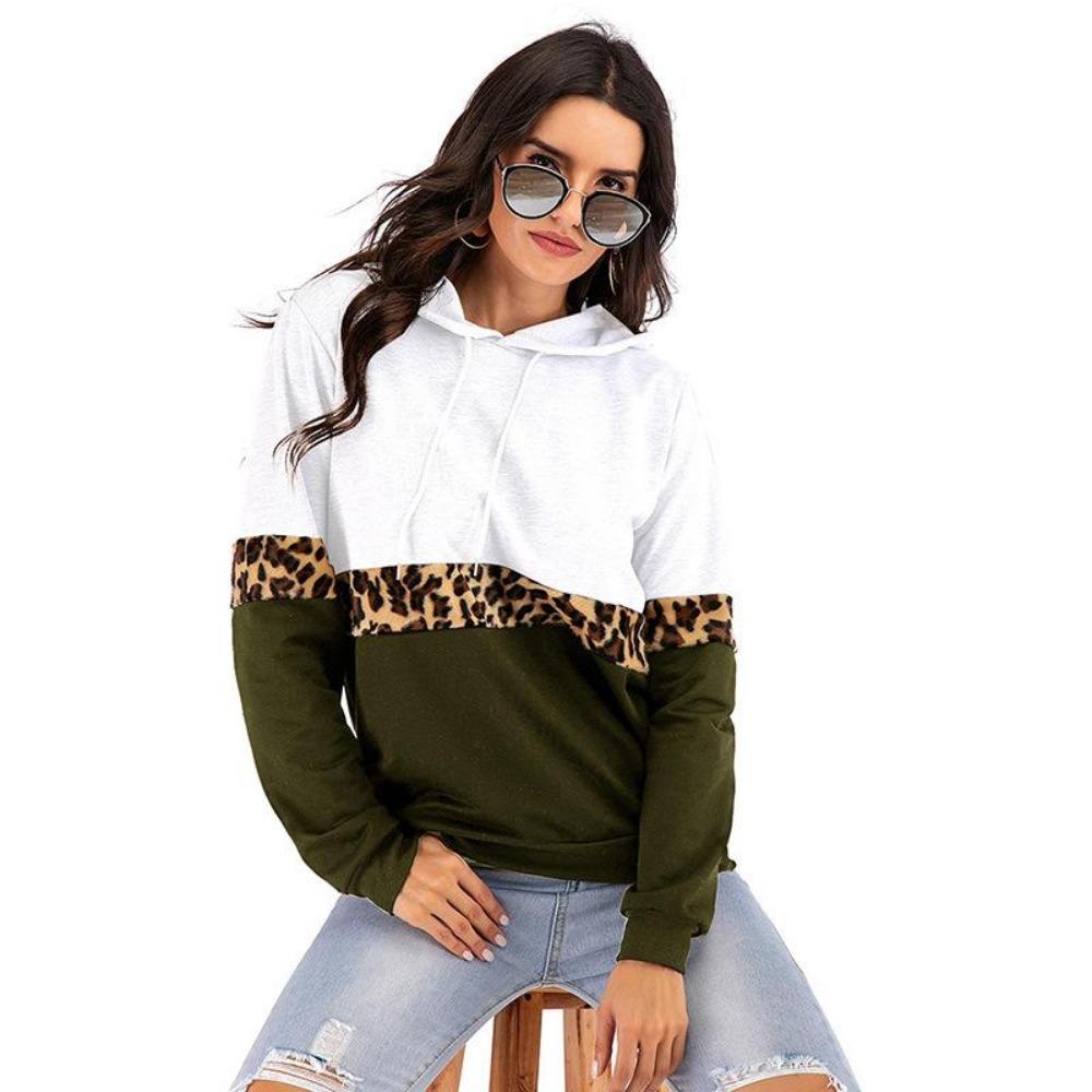 Fashion Sexy Leopard Print Hoodies Men Women Oversized Long Sleeve Pullover Casual Kids Hoodies Sweatshirt Clothing