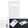 Black/White Electric Guitar Cover Plastic Pick Guard Plate Guitar Backplate  For Electric Guitar