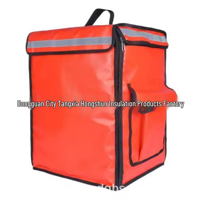 Zaino termico da asporto per pizza, grande capacità 42L/62L, borsa a spalla doppia portatile per esterni
