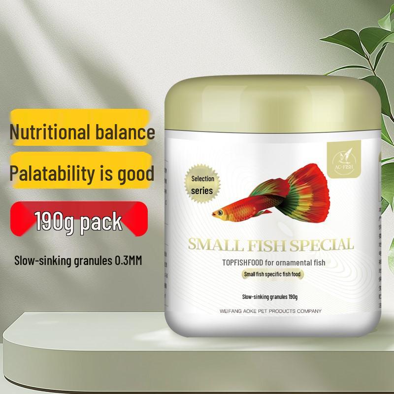 

Медленно тонущий корм для тропических рыб гуппи и неонов для петушков и мелких декоративных рыб