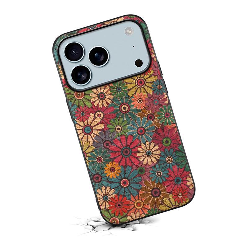 Denior is suitable for iPhone 17 phone cases, Apple 16 Pro Max anti-drop protective case, 14 Pro floral back cover