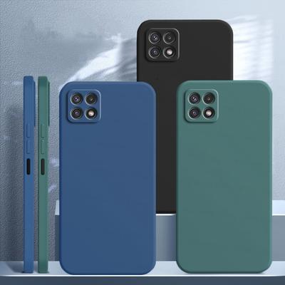 Für Samsung Galaxy A22S 5G Hülle Samsung Galaxy A12 A22S A23 A33 A53 Hülle Stoßfeste Flüssigsilikonhülle Samsung A22S 5G