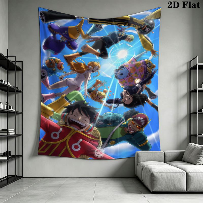 One Piece Wall Tapestry Aesthetic Wall Hanging Printed Fabric Blanket Decorative Tapestries For Bedroom Living Room Home Decor