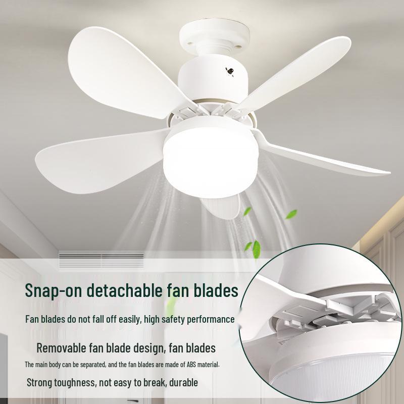 Dimmable LED Ceiling Fan Light - Adjustable Speed E27 Screw for Kids' Room