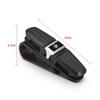 1 pz Portaocchiali da Visiera Parasole per Auto Clip Universale per Occhiali da Sole Porta Carte Per BMW F07 F34 F10 F20 F48 F39 F30 F25 F26 F15 F16 F22 F32 E90