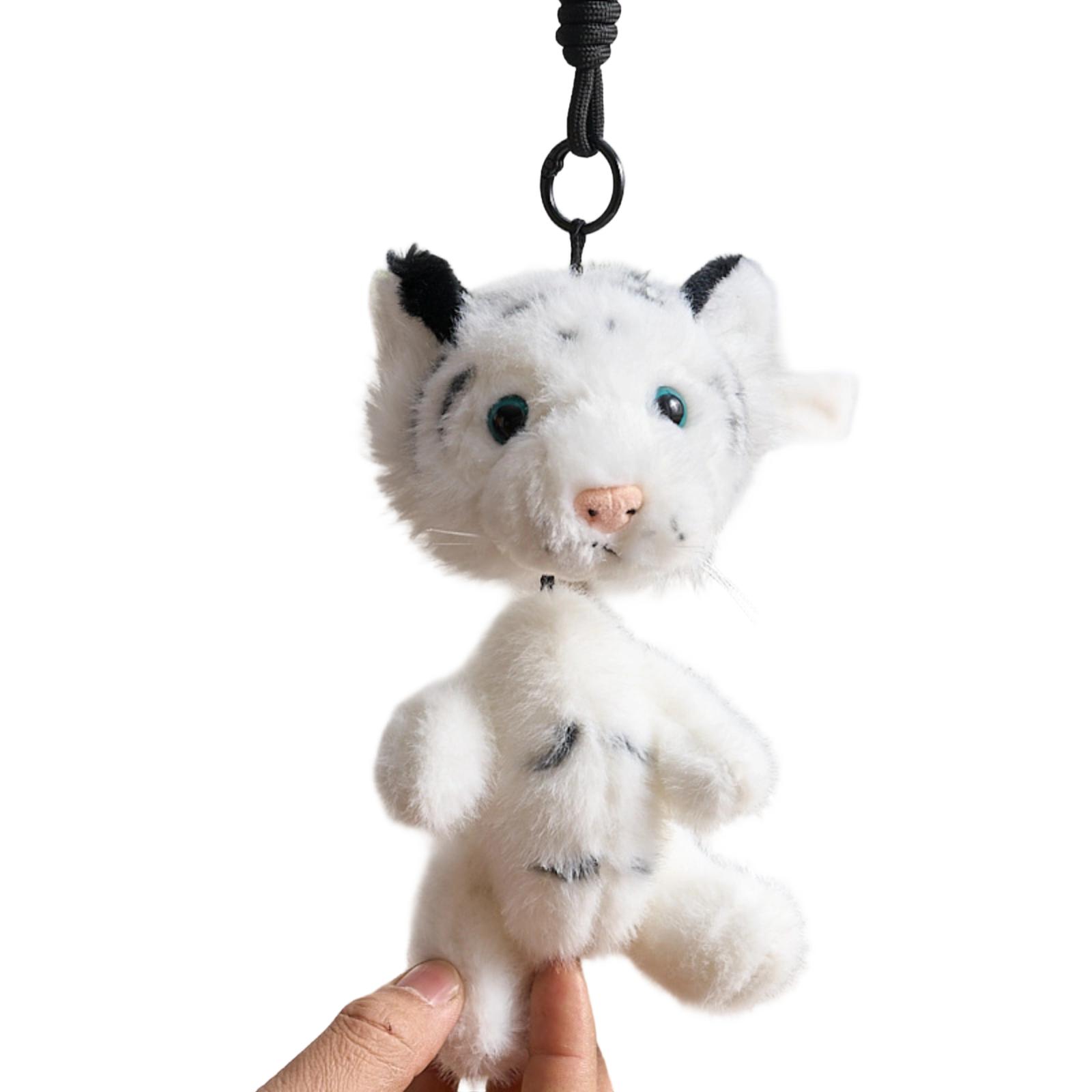 

Cute Creative Retractable Plush Ornaments - Pullable Stuffed Toy Hanging For Gifts білий