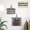 Hanging Storage Bag PVC Dustproof Bag Purse Storage Organizer Handbag Dust Bag  Closet