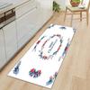 Christmas Kitchen Sand Carpet Doormat Long Floor Mat