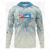 Men's PELAGIC Long-sleeved Hooded Fishing Suit With UV Sun Protection UPF50 + Luya