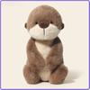 36CM Cute Otter Plush Toy Soft Stuffed Animal Pillow Simulation Sea Otter Home Decoration for Children Boys Girls Birthday Gifts