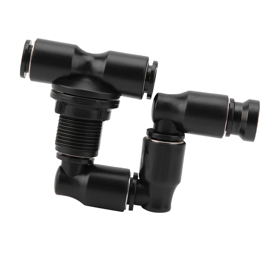 Reptiles Fogger Mist Sprinkler Adjustable for Rainforest Tank Pet Cooling System Black