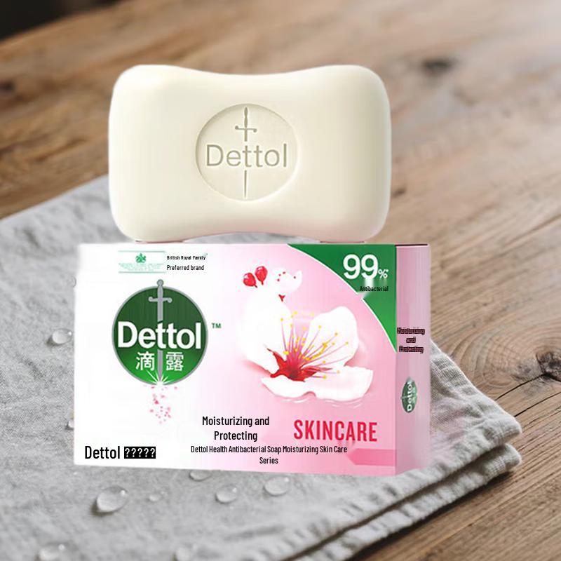 Dettol Moisturizing & Antibacterial Floral Soap Bar 105g