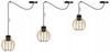 MODERN WOODEN LED CEILING HANGING LAMP
