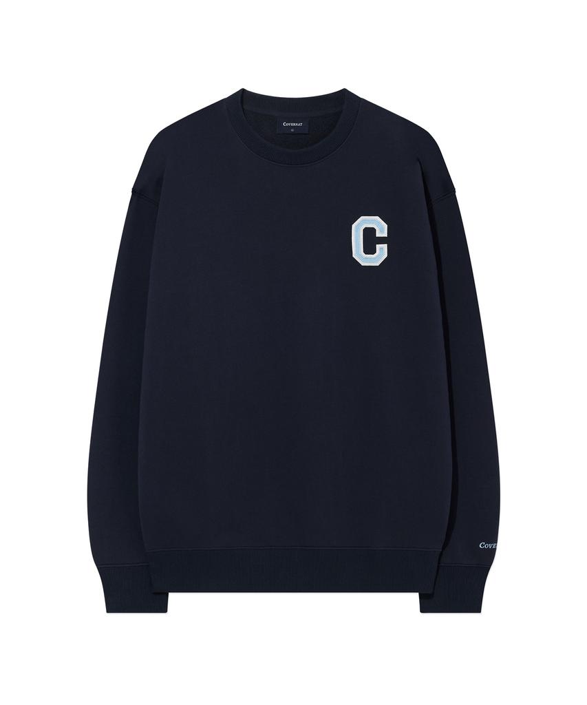 COVERNAT C Logo Sweatshirt Dark Navy