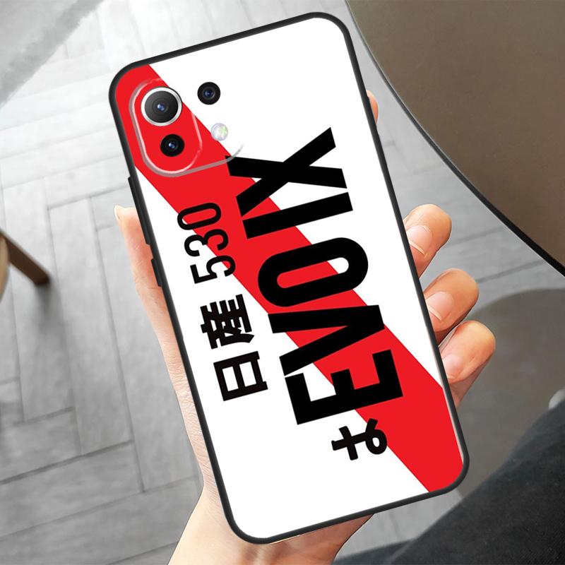 JDM Car Evo Case For POCO X3 X5 X6 F6 Pro M6 M5s F3 F5 Xiaomi 13T Pro 11T 12T 12 Lite 13 14 Ultra Cover