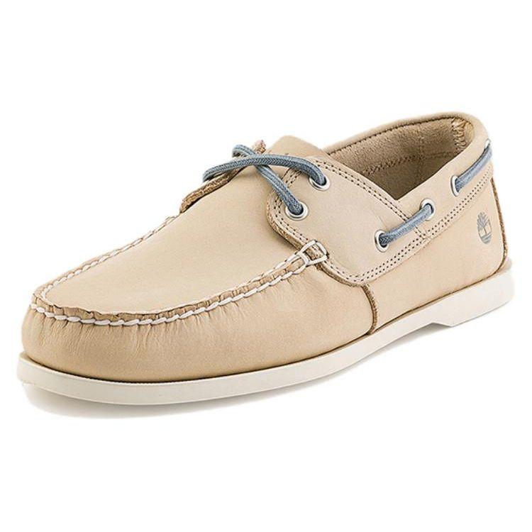 Timberland Slip Resistant Durable Sailing Shoes Men Shoes Light-Beige A66DHW