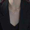 Beixi S925 Silver Envelope Necklace: Women's Simple, Versatile Clavicle Chain with Unique Design