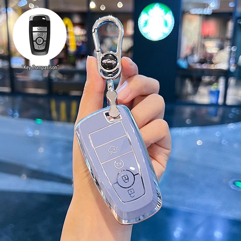 Key Case Shell for Ford Mondeo, Explorer, Focus, and Edge - Suitable for Men and Women