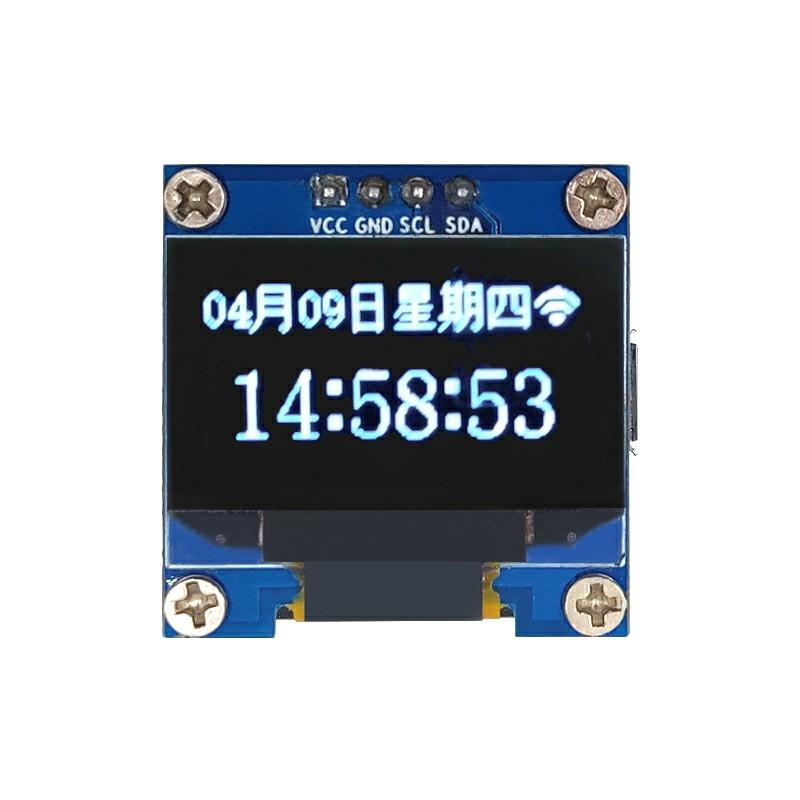 ESP8266 0.96-Inch OLED Weather Forecast Display WiFi Clock Module with Factory Firmware