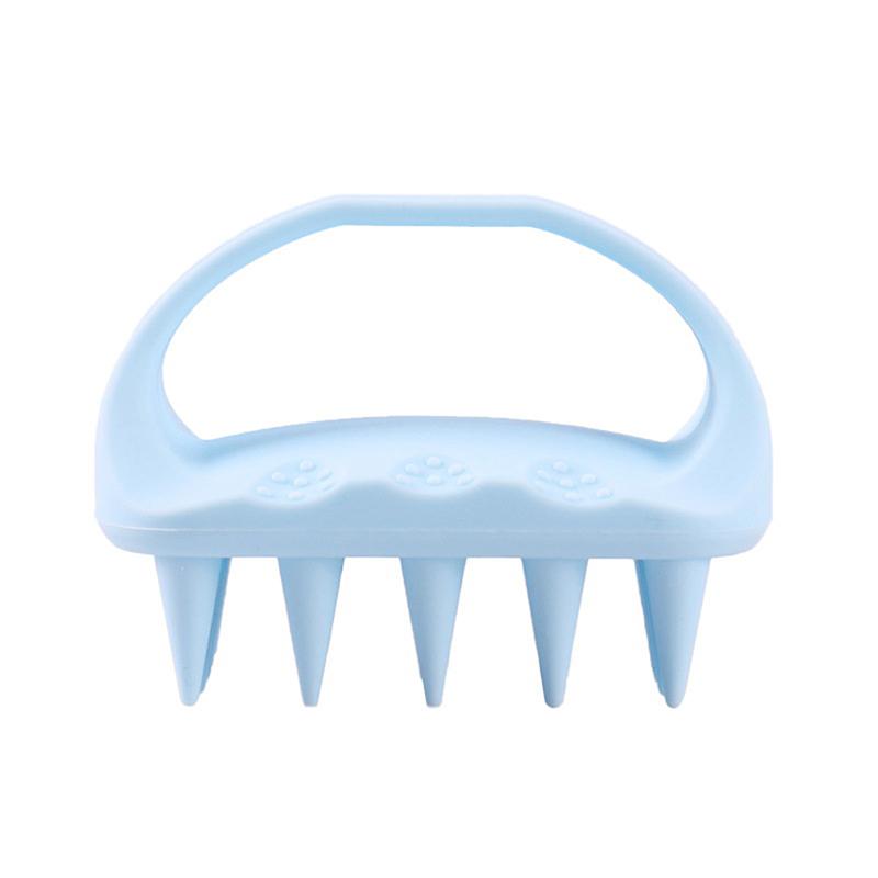 Scalp Scrubber Shampoo Brush Massager Clean Scalp Comb With Handle Hair Washing Brush Scalp Exfoliator Brush Head Scrubber Tools