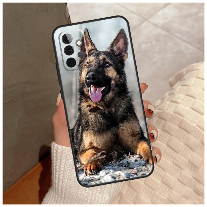 German Shepherd Dog For Samsung Galaxy A36 A56 A16 A26 A06 A52 A53 A33 A13 A34 A54 A14 A15 A35 A55 A22 A32 Case