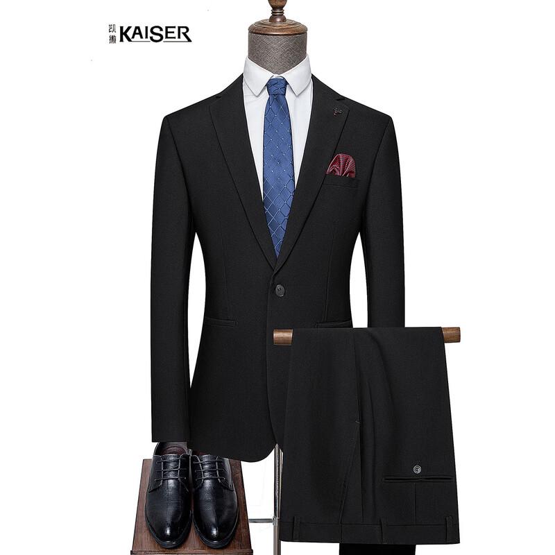 Caesar Men s Slim Fit Business Suit 54