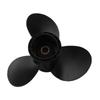 Outboard Propeller 3 Blades 10 1 4in Diameter 14 Tooth Aluminium Alloy Replacement for Johnson 15‑35HP