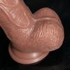 Realistic Long Dildo with Strong Suction Cup – Soft PVC G-Spot Stimulator, Strap-On Compatible, Adult Sex Toy for Women & Couples