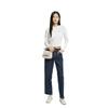 Calvin Klein Fashion Minimalist Metal Logo Detachable Shoulder Strap Flap Synthetic Leather Handheld Shoulder Crossbody Bag Women Bags DH3272-137